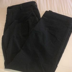 Mens dark gray adidas dress pants